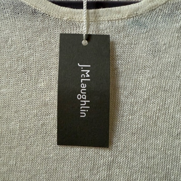 J.Mclaughlin Margaux Linen Sweater  nwt - Picture 6 of 10